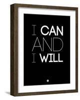 I Can and I Will 1-NaxArt-Framed Art Print