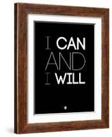 I Can and I Will 1-NaxArt-Framed Art Print