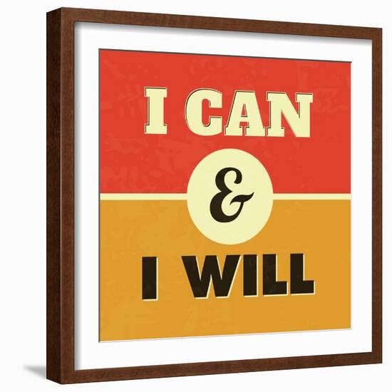 I Can and I Will-Lorand Okos-Framed Art Print