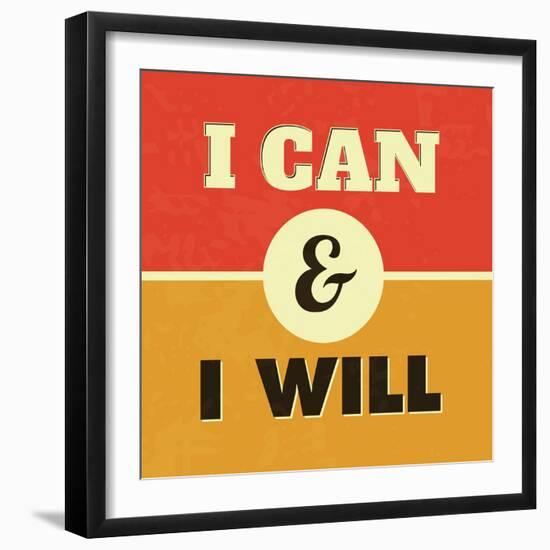 I Can and I Will-Lorand Okos-Framed Art Print