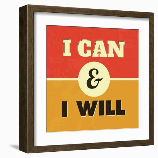 I Can and I Will-Lorand Okos-Framed Art Print