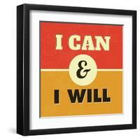 I Can and I Will-Lorand Okos-Framed Art Print