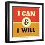 I Can and I Will-Lorand Okos-Framed Art Print