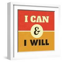 I Can and I Will-Lorand Okos-Framed Art Print