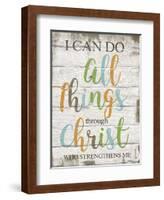 I Can Do All-Taylor Greene-Framed Art Print