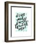 I Can & I Will-Joan Coleman-Framed Art Print