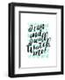 I Can & I Will-Joan Coleman-Framed Art Print