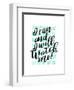 I Can & I Will-Joan Coleman-Framed Art Print