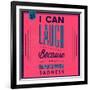 I Can Laugh 1-Lorand Okos-Framed Art Print