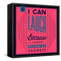 I Can Laugh 1-Lorand Okos-Framed Stretched Canvas