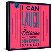 I Can Laugh 1-Lorand Okos-Framed Stretched Canvas