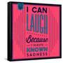 I Can Laugh 1-Lorand Okos-Framed Stretched Canvas