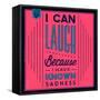 I Can Laugh 1-Lorand Okos-Framed Stretched Canvas