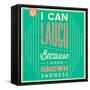 I Can Laugh-Lorand Okos-Framed Stretched Canvas