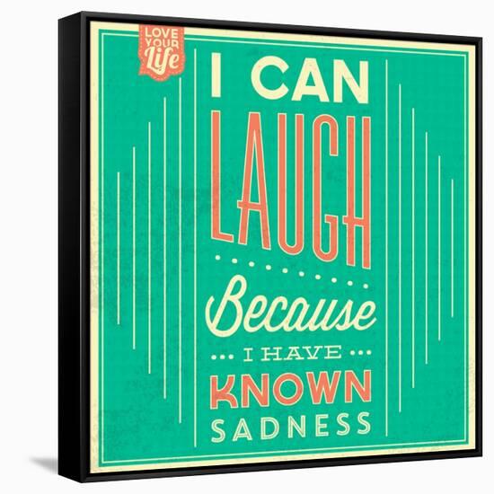 I Can Laugh-Lorand Okos-Framed Stretched Canvas