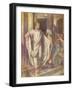 'I carry here peace and war: choose, men of Carthage, which ye will', c1912-Ernest Dudley Heath-Framed Giclee Print