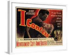 I Confess, 1953-null-Framed Art Print