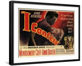 I Confess, 1953-null-Framed Art Print