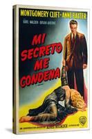 I Confess, Argentine Movie Poster, 1953-null-Stretched Canvas