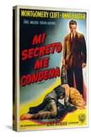 I Confess, Argentine Movie Poster, 1953-null-Stretched Canvas