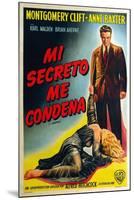 I Confess, Argentine Movie Poster, 1953-null-Mounted Art Print