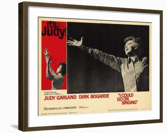 I Could Go On Singing, 1963-null-Framed Art Print