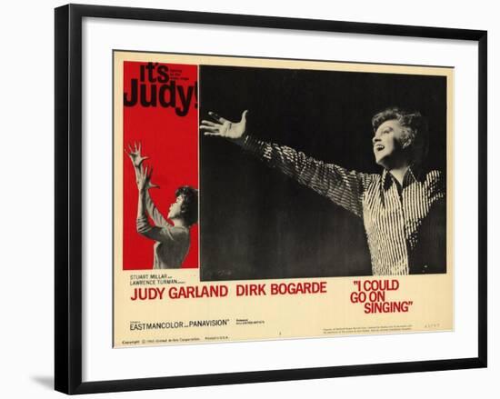 I Could Go On Singing, 1963-null-Framed Art Print