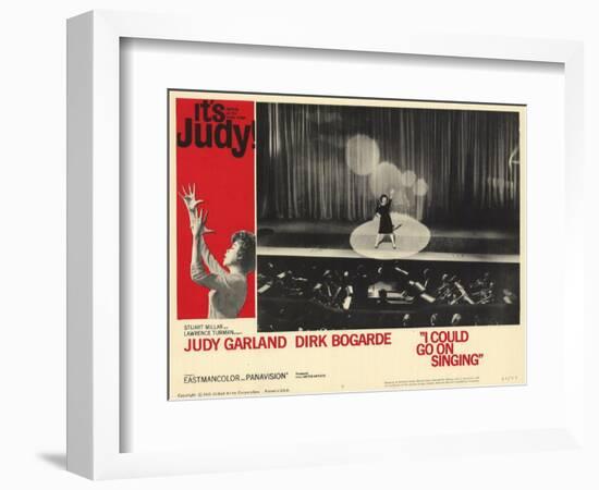 I Could Go On Singing, 1963-null-Framed Art Print