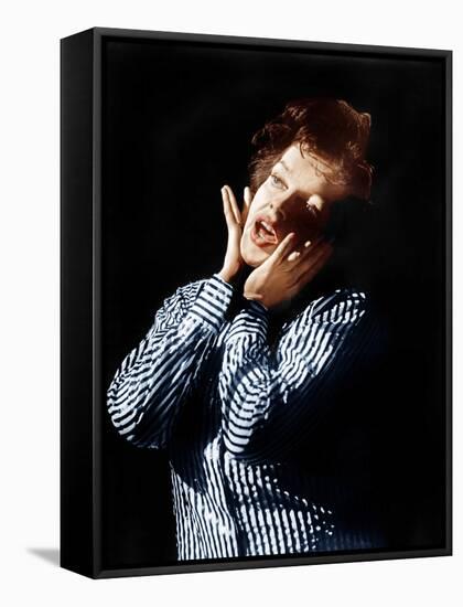 I Could Go on Singing, Judy Garland, 1963-null-Framed Stretched Canvas