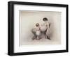 'I Could Not Learn My Book Mama', c1810-Adam Buck-Framed Giclee Print