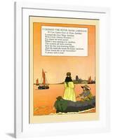 I Crossed The River Maas, Laridaas-Maud & Miska Petersham-Framed Art Print