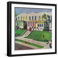 "I'd Rather Be Golfing," May 20, 1961-Thornton Utz-Framed Giclee Print