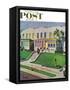 "I'd Rather Be Golfing," Saturday Evening Post Cover, May 20, 1961-Thornton Utz-Framed Stretched Canvas