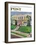 "I'd Rather Be Golfing," Saturday Evening Post Cover, May 20, 1961-Thornton Utz-Framed Premium Giclee Print