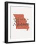 I'd Rather Be In Missouri-null-Framed Art Print