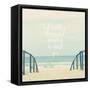 I'd Walk a Thousand Beaches-Susannah Tucker-Framed Stretched Canvas