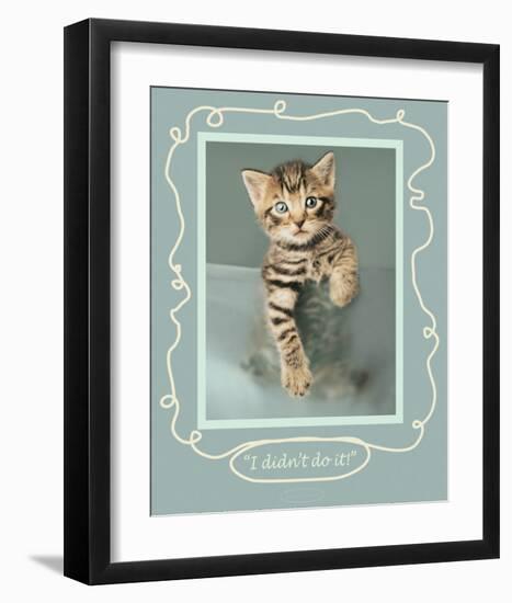 I Didn't Do It-Rachael Hale-Framed Premium Giclee Print