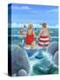 I Do Like to Be Beside the Seaside-Peter Adderley-Stretched Canvas