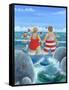 I Do Like to Be Beside the Seaside-Peter Adderley-Framed Stretched Canvas