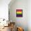 I Don't Even Think Straight (Gay Flag) Art Poster Print-null-Framed Poster displayed on a wall