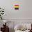 I Don't Even Think Straight (Gay Flag) Art Poster Print-null-Poster displayed on a wall