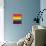 I Don't Even Think Straight (Gay Flag) Art Poster Print-null-Poster displayed on a wall
