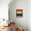 I Don't Even Think Straight (Gay Flag) Art Poster Print-null-Framed Poster displayed on a wall