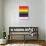 I Don't Even Think Straight (Gay Flag)-null-Art Print displayed on a wall