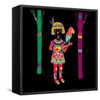 I Don't Have Any Title-Diela Maharanie-Framed Stretched Canvas