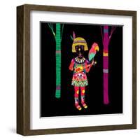 I Don't Have Any Title-Diela Maharanie-Framed Art Print