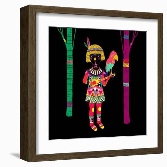 I Don't Have Any Title-Diela Maharanie-Framed Art Print