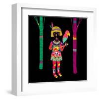 I Don't Have Any Title-Diela Maharanie-Framed Art Print