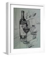 I Don't Pop My Cork for Every Guy-Nobu Haihara-Framed Giclee Print