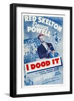 I Dood It, Jimmy Dorsey, Red Skelton, Eleanor Powell, 1943-null-Framed Art Print